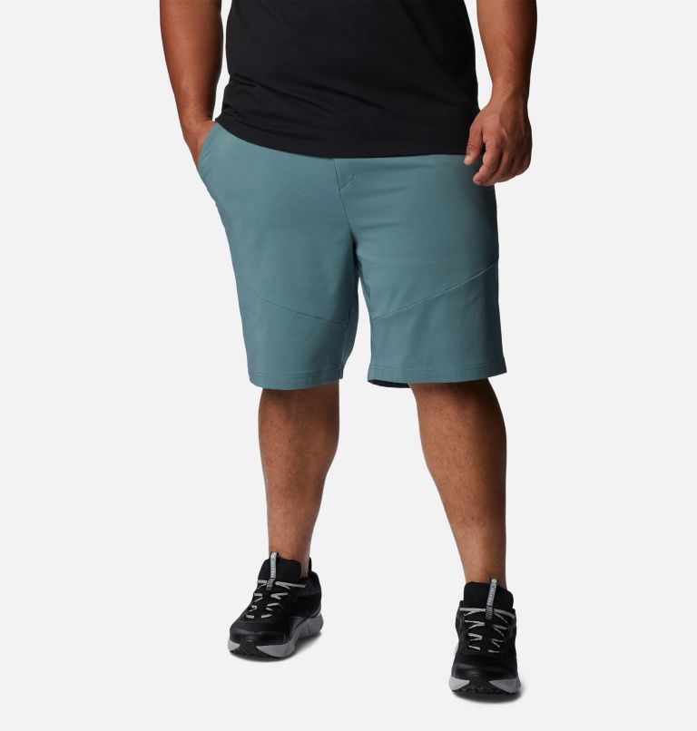Men's Tech Trail Hiking Shorts - Extended Size, Color: Metal, image 1