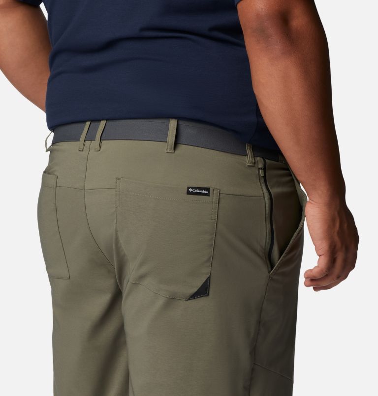 Men's Tech Trail Shorts - Big, Color: Stone Green, image 5