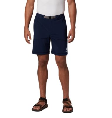 Men's Columbia Lodge&trade; Woven Shorts Columbia Lodge&trade; Woven Short | 327 | M, Collegiate Navy, front