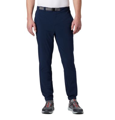 Men's Columbia Lodge&trade; Woven Jogger Pant Columbia Lodge&trade; Woven Jogger | 023 | L, Collegiate Navy, front