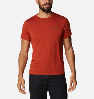 Men's Maxtrail&trade; Short Sleeve Logo Tee Maxtrail&trade; SS Logo Tee | 248 | L, Dark Sienna Camo Fill, front