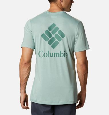 Men's Maxtrail&trade; Short Sleeve Logo Tee Maxtrail&trade; SS Logo Tee | 248 | L, Aqua Tone, back