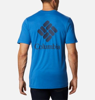 Men's Maxtrail&trade; Short Sleeve Logo Tee Maxtrail&trade; SS Logo Tee | 248 | L, Bright Indigo, back