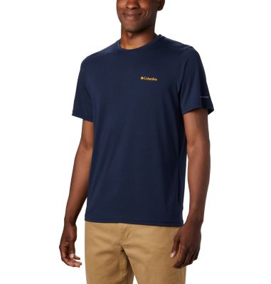 Men's Maxtrail&trade; Short Sleeve Logo Tee Maxtrail&trade; SS Logo Tee | 248 | L, Collegiate Navy, front