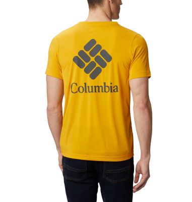 Men's Maxtrail&trade; Short Sleeve Logo Tee Maxtrail&trade; SS Logo Tee | 248 | L, Bright Gold, back