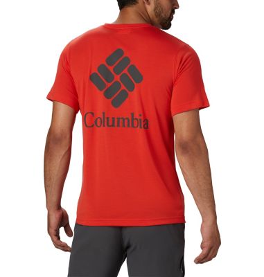 Men's Maxtrail&trade; Short Sleeve Logo Tee Maxtrail&trade; SS Logo Tee | 248 | L, Wildfire, back
