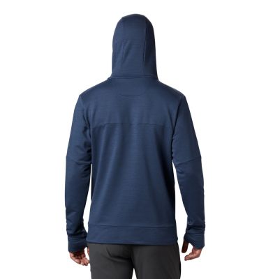 Men's Maxtrail&trade; Long Sleeve Midlayer Hoodie Maxtrail&trade; LS Midlayer | 010 | L, Dark Mountain, back