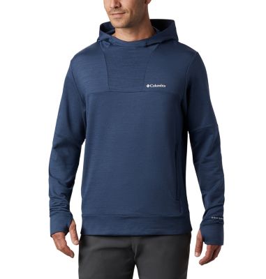 Men's Maxtrail&trade; Long Sleeve Midlayer Hoodie Maxtrail&trade; LS Midlayer | 010 | L, Dark Mountain, front