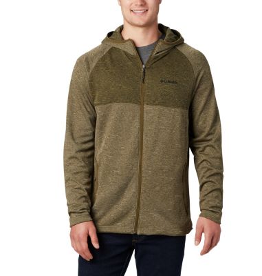 Maple Lake&trade; Midlayer Full Zip Hoodie f&uuml;r Herren Maple Lake&trade; Midlayer FZ Hoodie | 010 | S, Sage, New Olive, front