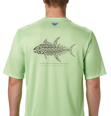 columbia men's short sleeve fishing shirts