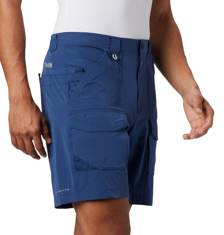 Columbia Shorts | Columbia Pfg Shorts Men's L Olive Green Fishing Cargo Elastic Waist Outdoor | Color: Green | Size: L | Pm-98087781's Closet