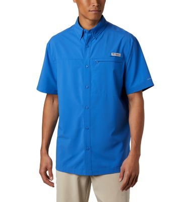 columbia pfg short sleeve button down