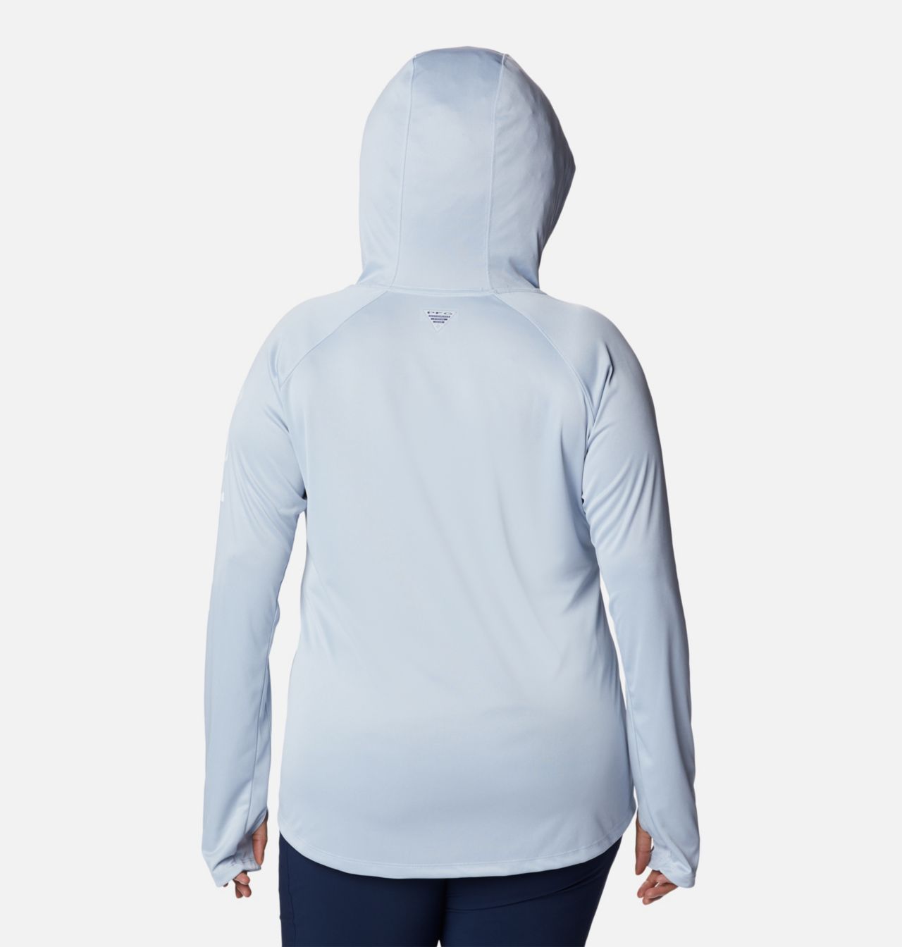 Women's PFG Tidal Tee™ Heather Hoodie - Plus Size 2