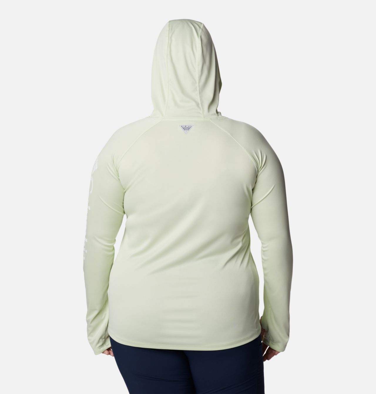Women's PFG Tidal Tee™ Heather Hoodie - Plus Size 2
