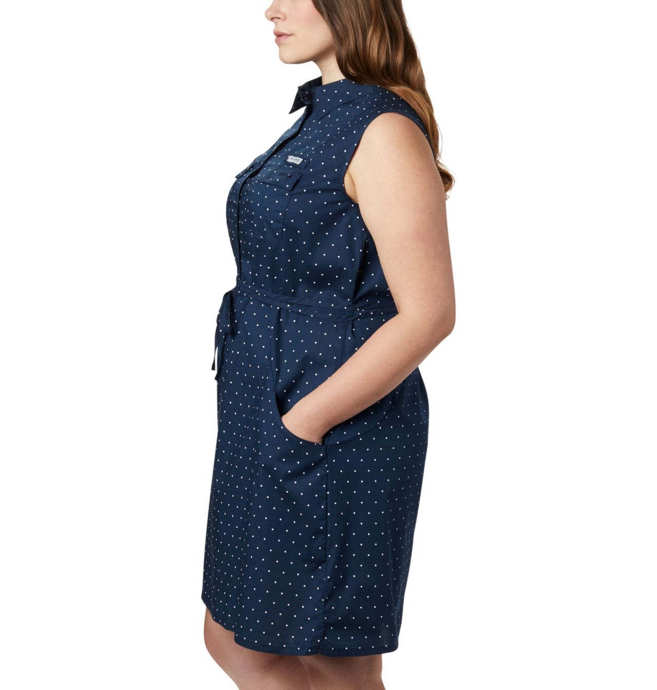 Women's PFG Bonehead™ Stretch Sleeveless Dress – Plus Size 3