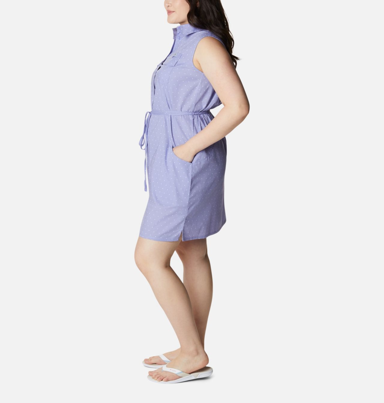 Women's PFG Bonehead™ Stretch Sleeveless Dress – Plus Size 3