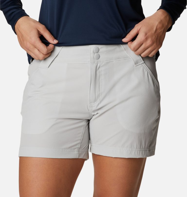 Thumbnail: Women's PFG Coral Point III Shorts, Color: Cool Grey, image 4