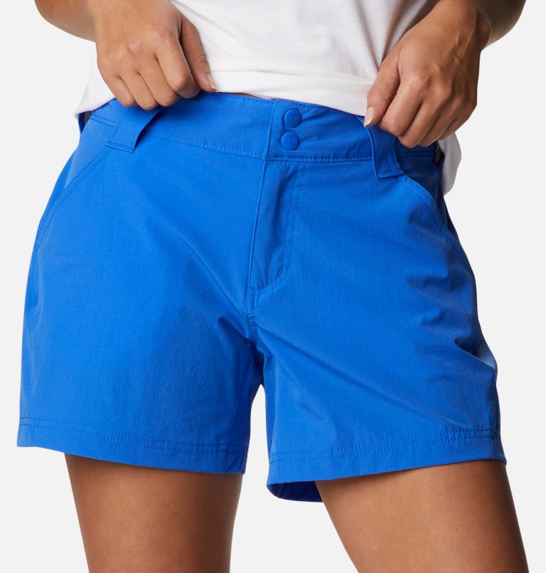 Thumbnail: Women's PFG Coral Point III Shorts, Color: Blue Macaw, image 4