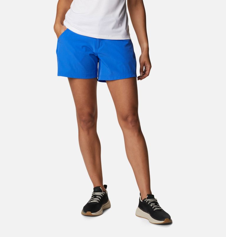 Women's PFG Coral Point III Shorts, Color: Blue Macaw, image 1