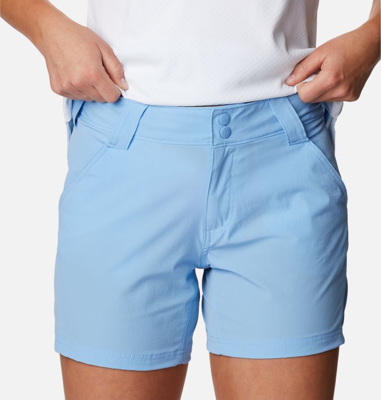 Women's PFG Coral Point III Shorts, Color: Agate Blue, image 4