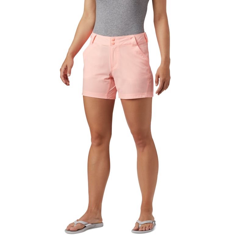 Women's PFG Coral Point III Shorts, Color: Tiki Pink, image 1