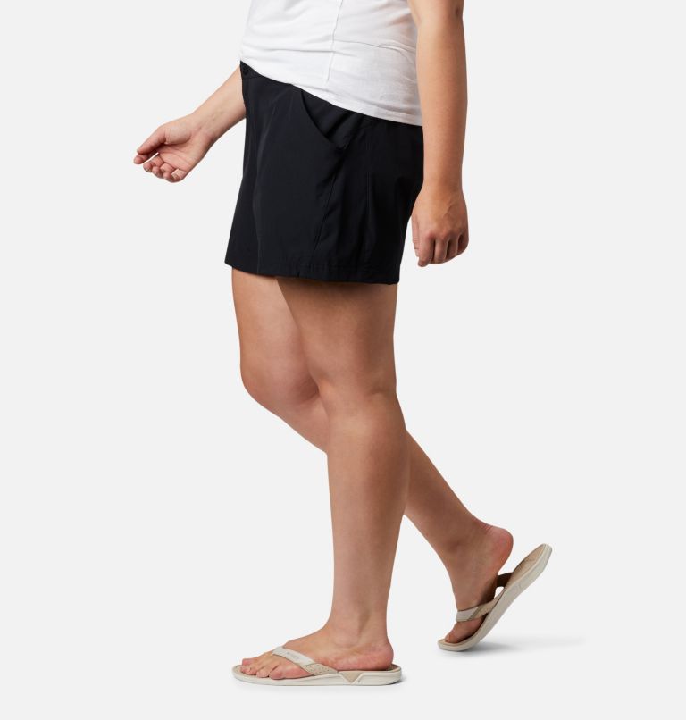 Women's PFG Coral Point III Shorts - Plus Size, Color: Black, image 3