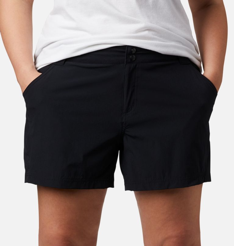 Women's PFG Coral Point III Shorts - Plus Size, Color: Black, image 4