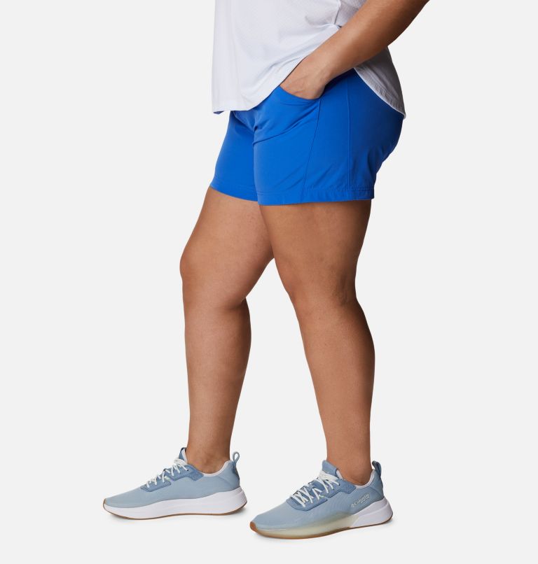 Women's PFG Coral Point III Shorts - Plus Size, Color: Blue Macaw, image 3