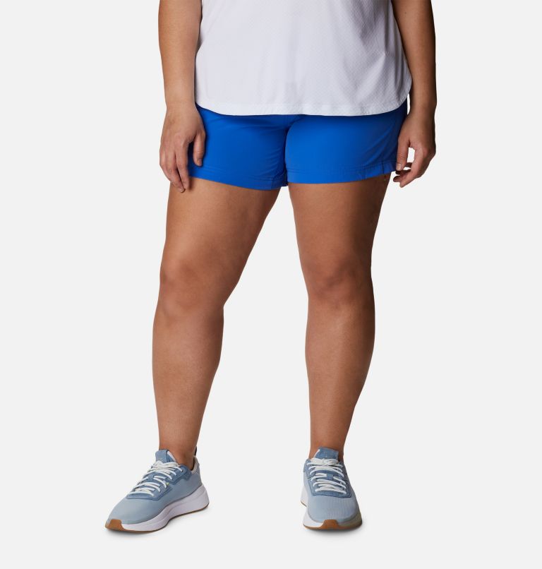 Thumbnail: Women's PFG Coral Point III Shorts - Plus Size, Color: Blue Macaw, image 1