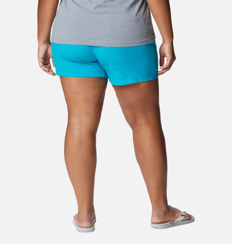 Thumbnail: Women's PFG Coral Point III Shorts - Plus Size, Color: Ocean Teal, image 2