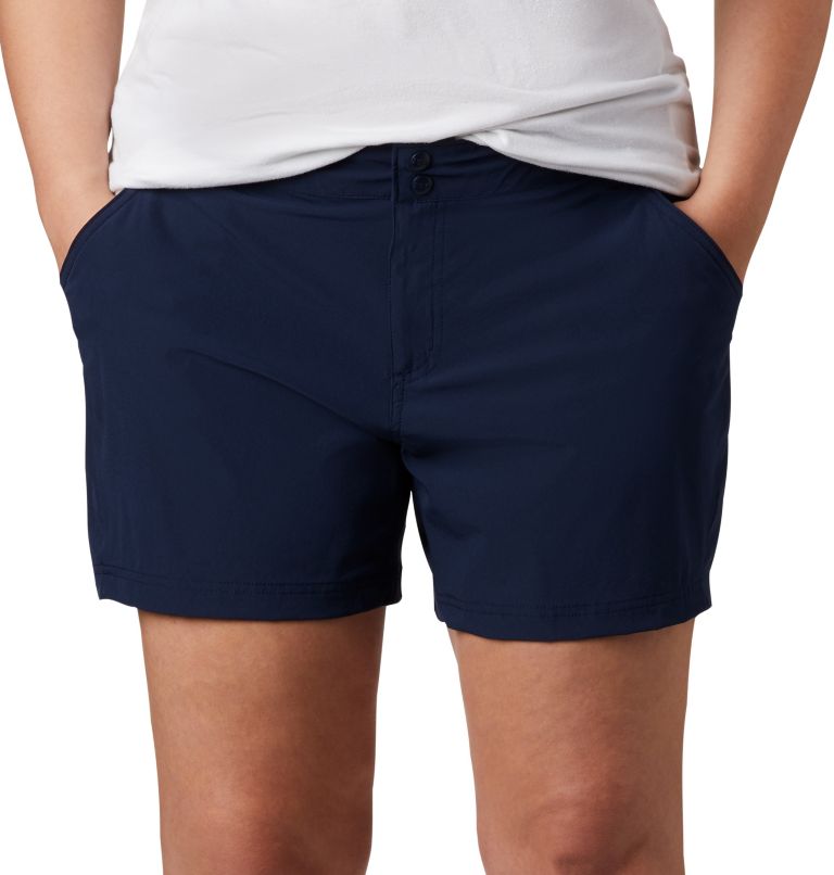 Women's PFG Coral Point III Shorts - Plus Size, Color: Collegiate Navy, image 4