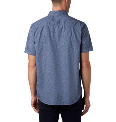 Men's Summer Chill&trade; Short Sleeve Shirt M Summer Chill&trade; SS Shirt | 427 | L, Mountain Wispy Bamboo, back