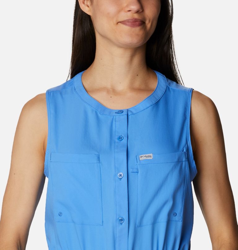 Robe PFG Tamiami pour femme, Color: Harbor Blue, image 4