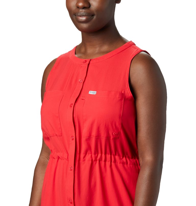 Women's PFG Tamiami Dress, Color: Red Lily, image 4