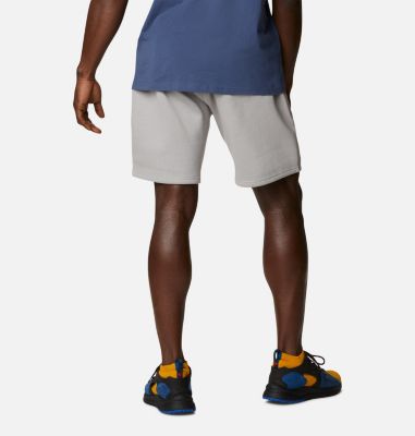 Columbia&trade; Logo Fleece Shorts f&uuml;r Herren M Columbia&trade; Logo Fleece Short | 160 | S, Columbia Grey Heather, back