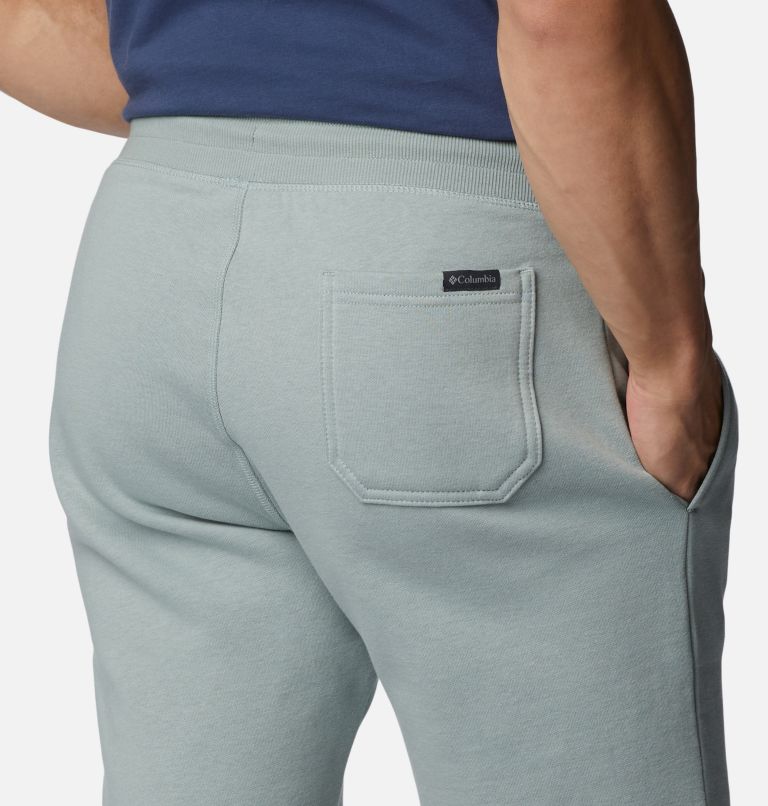 Thumbnail: Men's Columbia Logo Fleece Shorts, Color: Niagara, image 5