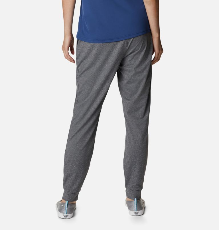 Pantalon de jogging en tricot PFG Slack Water pour femme, Color: Black Heather