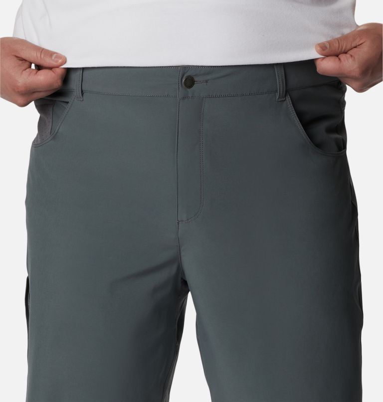 Thumbnail: Men's Outdoor Elements 5 Pocket Short - Big, Color: City Grey, image 4