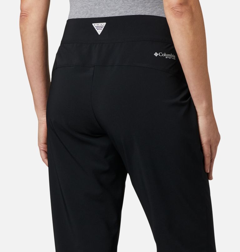 Pantalon tissé PFG Slack Water pour femme, Color: Black, image 5