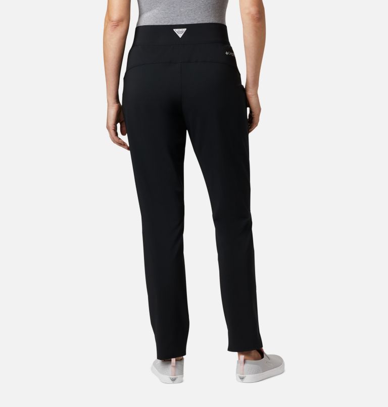 Pantalon tissé PFG Slack Water pour femme, Color: Black, image 2