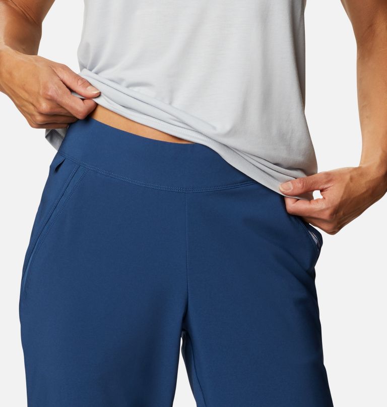 Women's PFG Slack Water Woven Pants, Color: Carbon, image 4