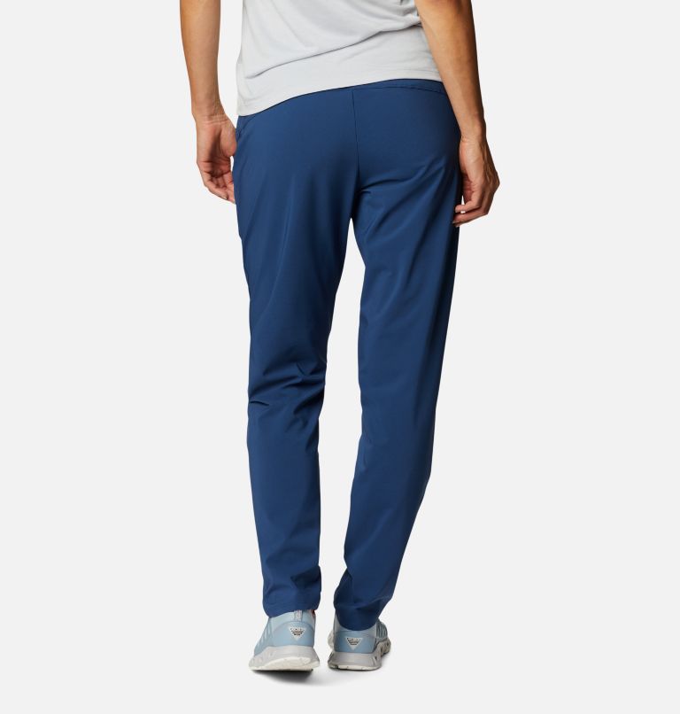 Women's PFG Slack Water Woven Pants, Color: Carbon, image 2
