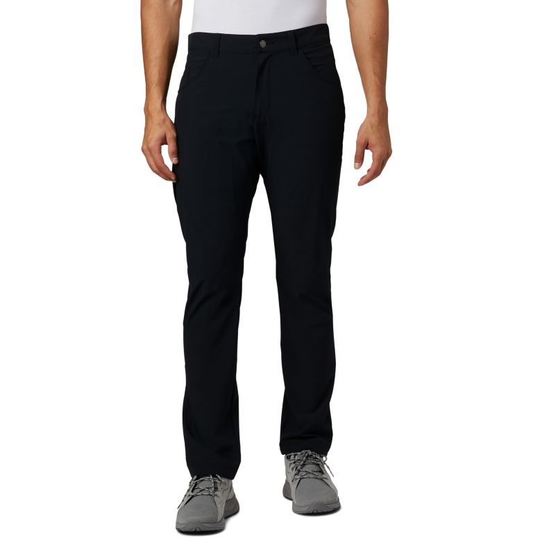 Men's Outdoor Elements Stretch Pants, Color: Black, image 1