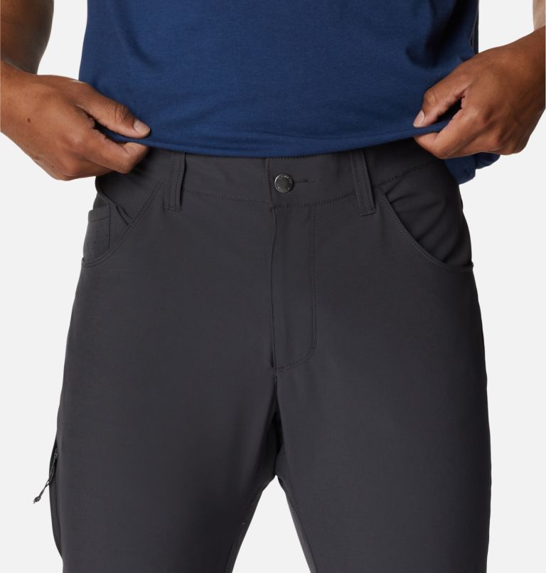 Swadeshi Men's Black Polyester Lycra Fabric Regular Fit Track Pant for  Daily Comfort.