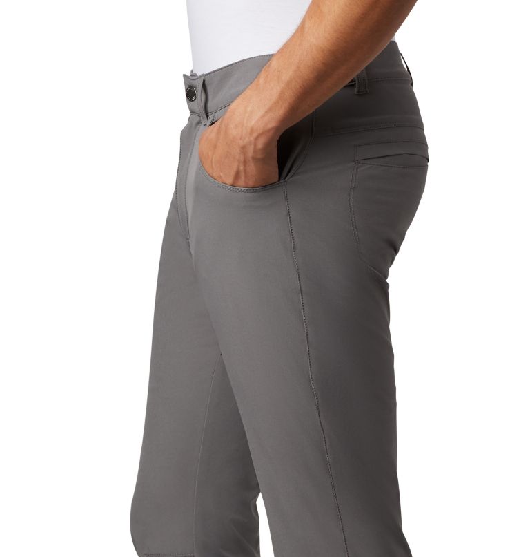 Men's Outdoor Elements Stretch Pants, Color: City Grey, image 3