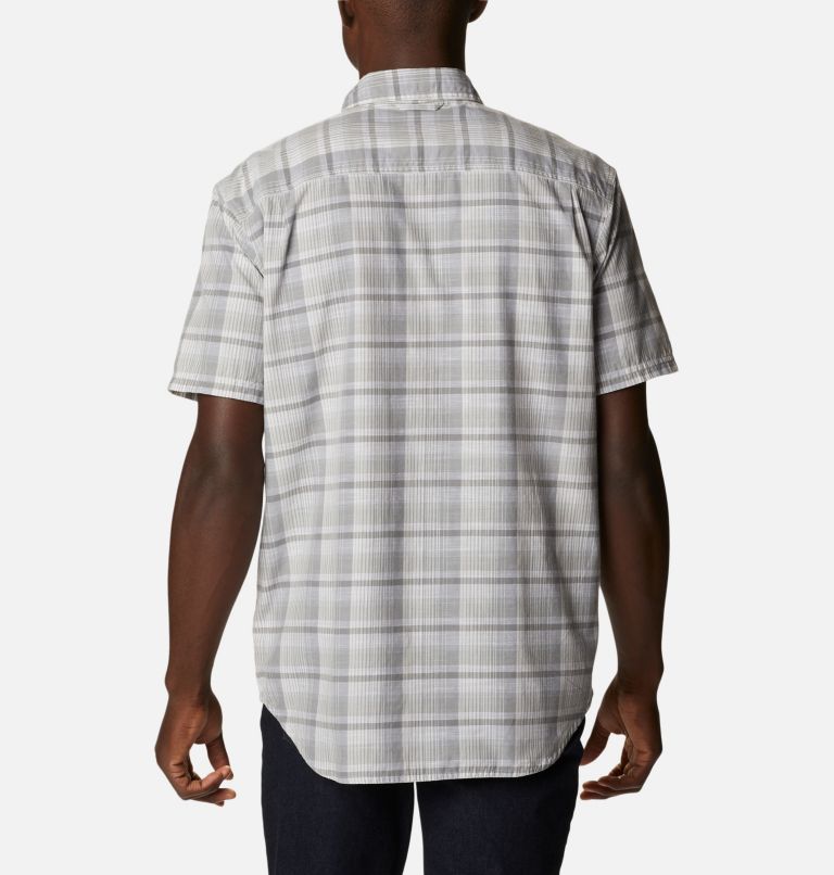 Men's Leadville Ridge Short Sleeve Shirt, Color: Columbia Grey Mad Ombre