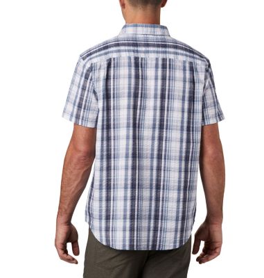 Men's Brentyn Trail&trade; Short Sleeve Seersucker Shirt Brentyn Trail&trade; SS Seersucker Shirt | 243 | L, Mountain Plaid, back