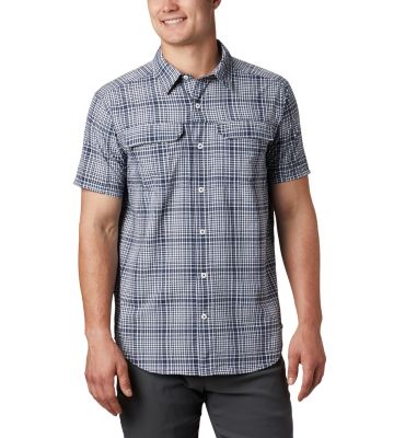Chemise Boutonnée Columbia Grise LSU Tigers Pour Homme, Grande