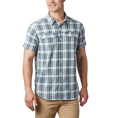 columbia men's silver ridge short sleeve shirt