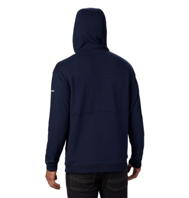 Felpa con cappuccio Columbia Lodge&trade; French Terry da uomo Columbia Lodge&trade; French Terry Hoodie | 011 | L, Collegiate Navy, White, back
